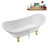 71" Streamline Clawfoot Tub,Tray,Drain and Clawfeet-101628940-102360906