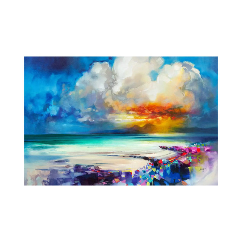 Golden by Scott Naismith - Wrapped Canvas Painting, 101.6 cm H x 152.5 cm W x 3.175 cm D