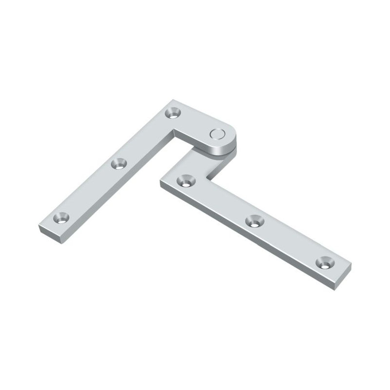 99'' x 16'' Butt Bearing Hinge, Polished Chrome