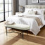 Sagebrook Home 48" Kinross Cream Velvet Bench
