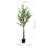 60'' Faux Eucalyptus Tree in Cement Pot