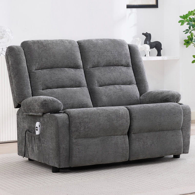 Fauteuil inclinable électrique 52 pouces, Gris chenille