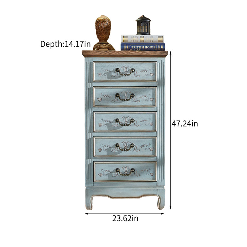 Commode d'appoint Painted