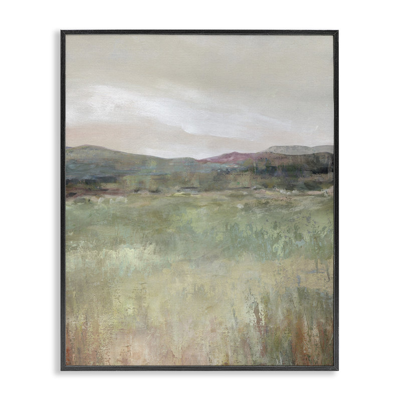 Abstrait abstrait de printemps, estampe numérique, design par Carol Robinson, Giclée encadrée noir minuit, H 30 po x l 24 po