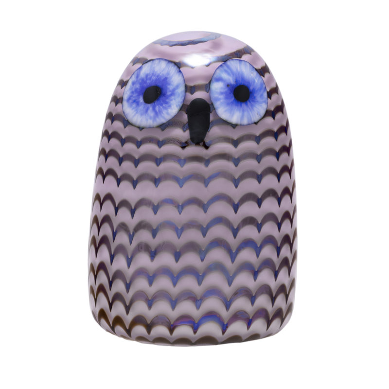 Birds by Toikka Owlet Bird Figurine, Light Lilac