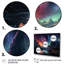 Northern Lights Luminescent Symphony I - Landscapes Canvas Wall Art-930288540-973101002