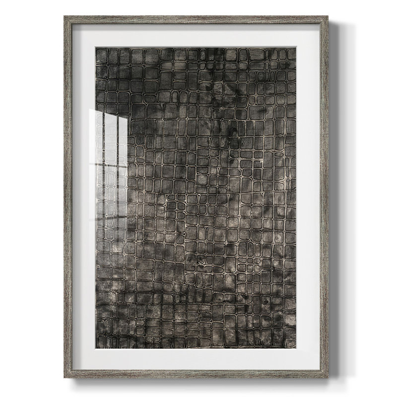 Lattice Lustre II - impression encadrée, Vieilli, H 25,5 po x l 17,5 po