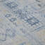 Tapis bleu / ivoire Palmea-343232964