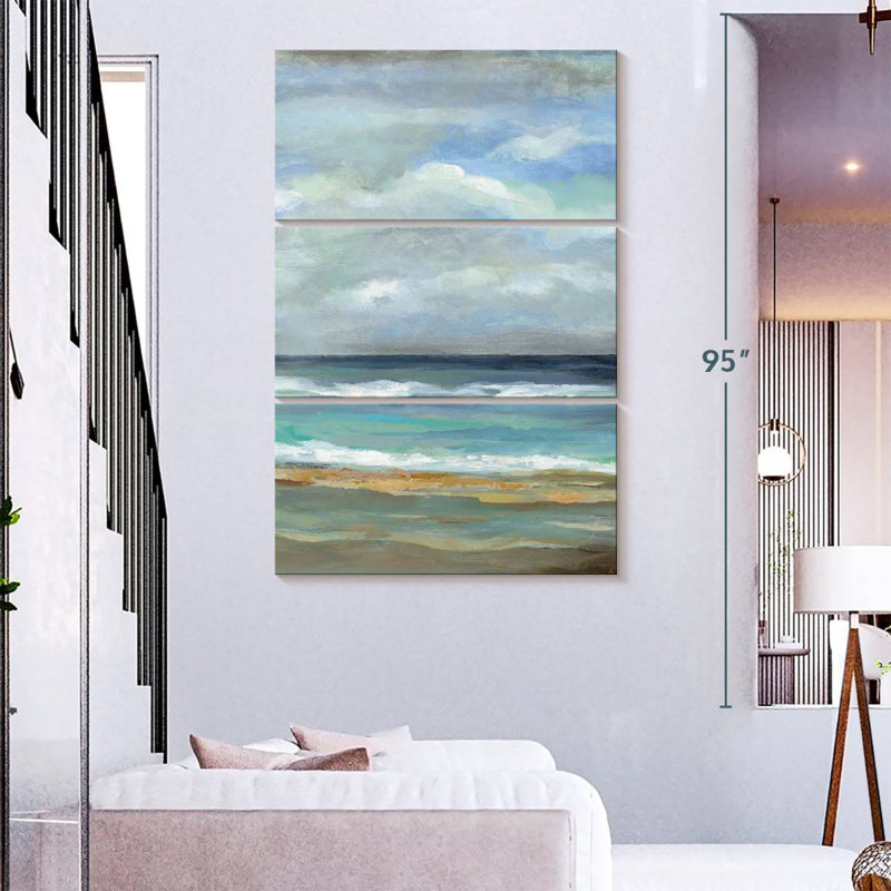 Seashore Flipped, H 74 po x l 48 po