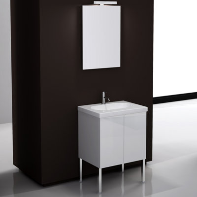 Trendy 23.2'' Single Bathroom Vanity with Top