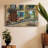 Tuscan Courtyard-Gallery Wrapped Canvas-619646769
