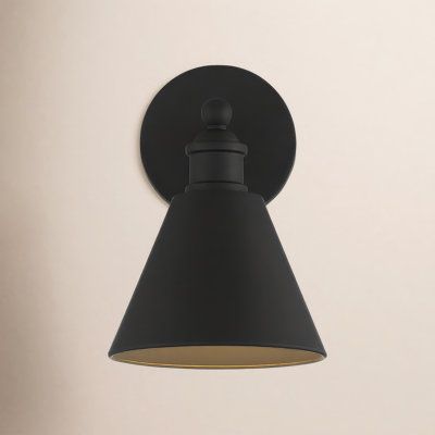 Elton Single Light Dimmable Armed Sconce
