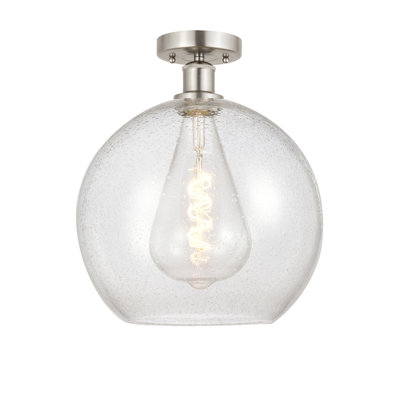 Plafonnier semi-encastré 1 lumière