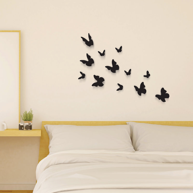 Animals Wall Decal, Black, 2 Packs