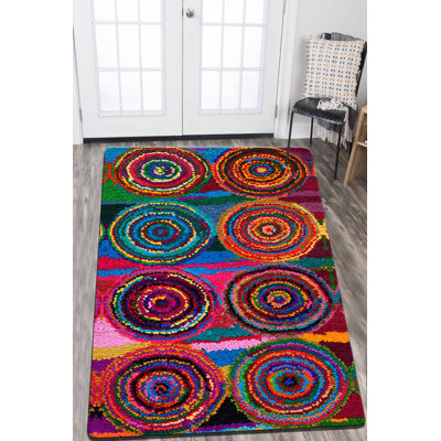 Premium 100% Polyester Area Rug, 39.4 x 62.9 Inches | Antibacterial & Non-Slip Underside, 0.4 in Pile Height | Machine Washable, Perfect for Living Room or Bedroom | Soft, Durable, Easy Care Design