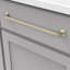 Poignée de porte Forge Collection - Entraxe de 30,5 cm (12 po) - Bronze champagne - Quincaillerie de style champêtre pour tiroirs et armoires-87037172-117025899-133044351