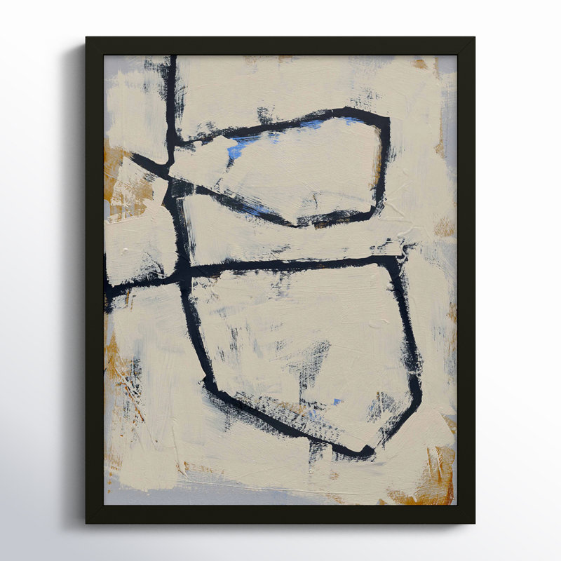 Twisted 5 by Jacques Pilon, 16" W x 20" H, Black Framed Paper