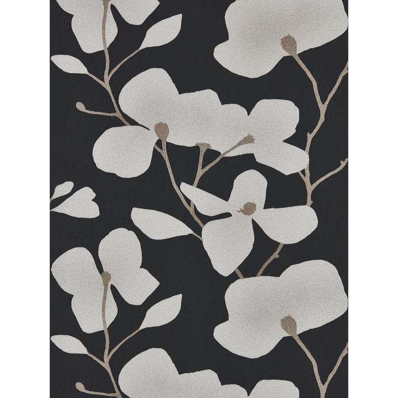 Kienze Shimmer Wallpaper, Steel/Graphite