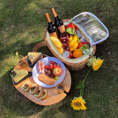 Wicker Picnic Basket