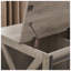 Table de bout pour chien de ferme avec porte de grange coulissante Farmwood