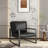 Pagnano Faux Leather Armchair-487637327