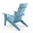 Harlean Modern All Weather Outdoor HIPS Plastic/Resin Adirondack Chair Fire Pit Chairs Oversized Patio Chair With Cup Holder-1255533509