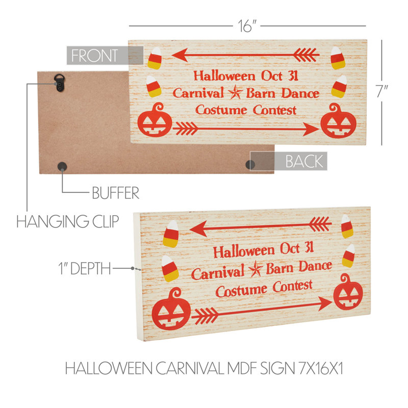  Halloween Carnival Wall Décor