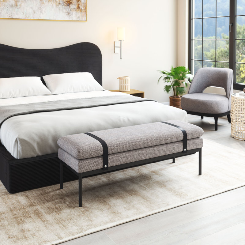 Alcmene Bench Gray