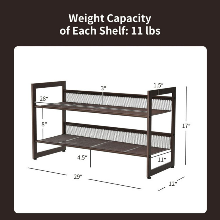 https://assets.wfcdn.com/im/69921873/resize-h755-w755%5Ecompr-r85/2486/248686963/Metal+8+Pair+Stackable+Shoe+Rack.jpg