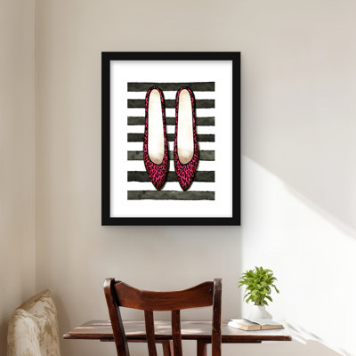 Leopard Pink Shoes - Women's Fashion Print for Home Decor