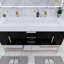 Ensemble de meuble-lavabo double 59 po Glasgow-474108777