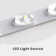 Hemion 27.7" Dimmable LED Flush Mount Lighting with Remote Control and APP