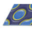 Tapis bleu tissé à la machine-565407015