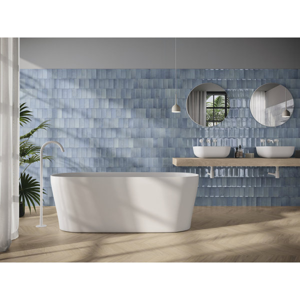 Cascade 3" x 6" Ceramic Brick Look Wall Tile