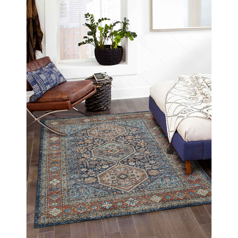 Karpinski Navy Rug 9'3" x 11'10"