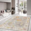 Oushak Hand Knotted Wool Oriental Area Rug in Taupe/Ivory/Yellow