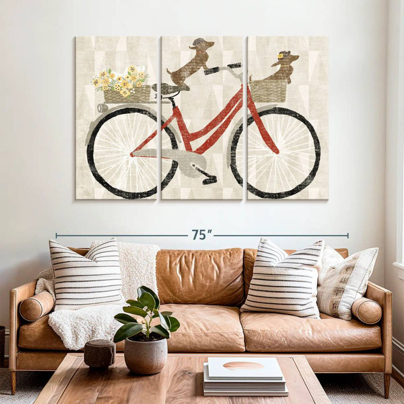 Ashelle Doxie Ride Ver I - vélo rouge, H 42 po x l 65 po