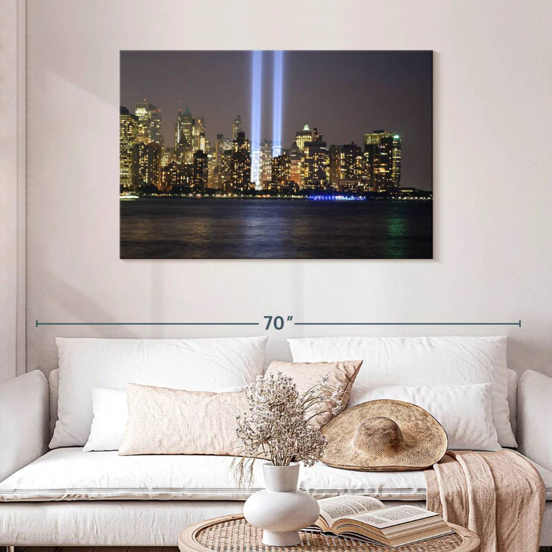 Lumières Sirci NYC Skyline, H 30 po x l 45 po