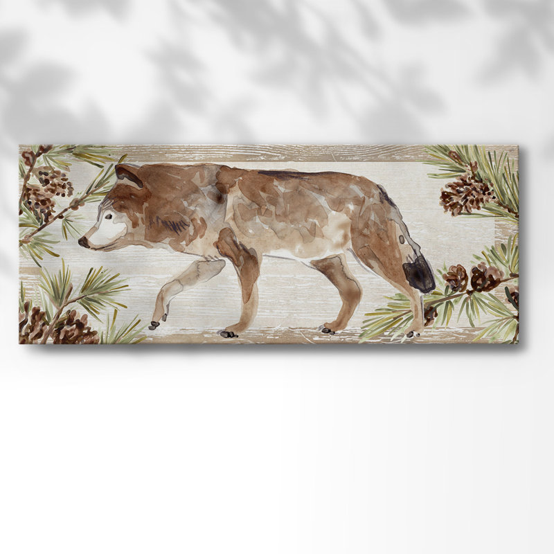 Toile tendue rustique avec collection D-Gallery, H 12 po x l 30 po x P 1,5 po