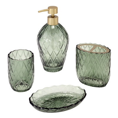 Nicole Miller Bijou 4-Piece Bath Accessory Set