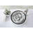 ANZZI Mezzo 16.5'' Smoke Green Tempered Glass Circular Bathroom Sink