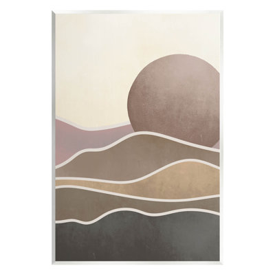 «Boho Desert Sun Dunes», estampe numérique moderne par Lil 'Rue