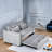 Amelita 53.54'' Velvet Sleeper Sofa-861528165