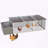 Large Wooden Chicken Coop with Run