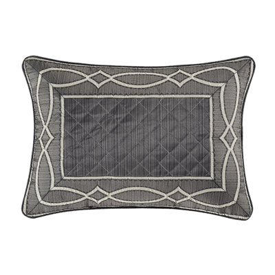 Deco - Charcoal Boudoir Decorative Throw Pillow
