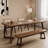 Modern and simple solid wood rectangular dining table-40859553