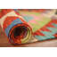Tapis oriental réversible en laine Kilim 8 x 12