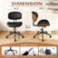 Chaise de bureau pivotante avec vérin à gaz Albaugh-123086159