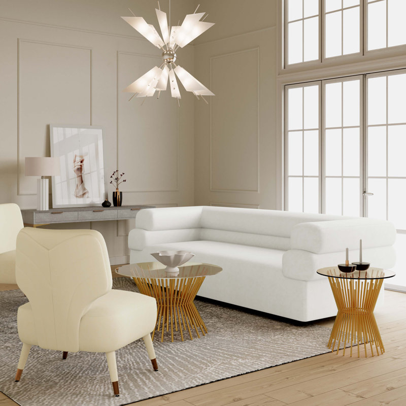 3 Seater Velvet Sofa