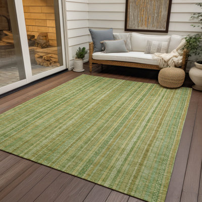 Emberith Aloe Washable Indoor-Outdoor Rug - 